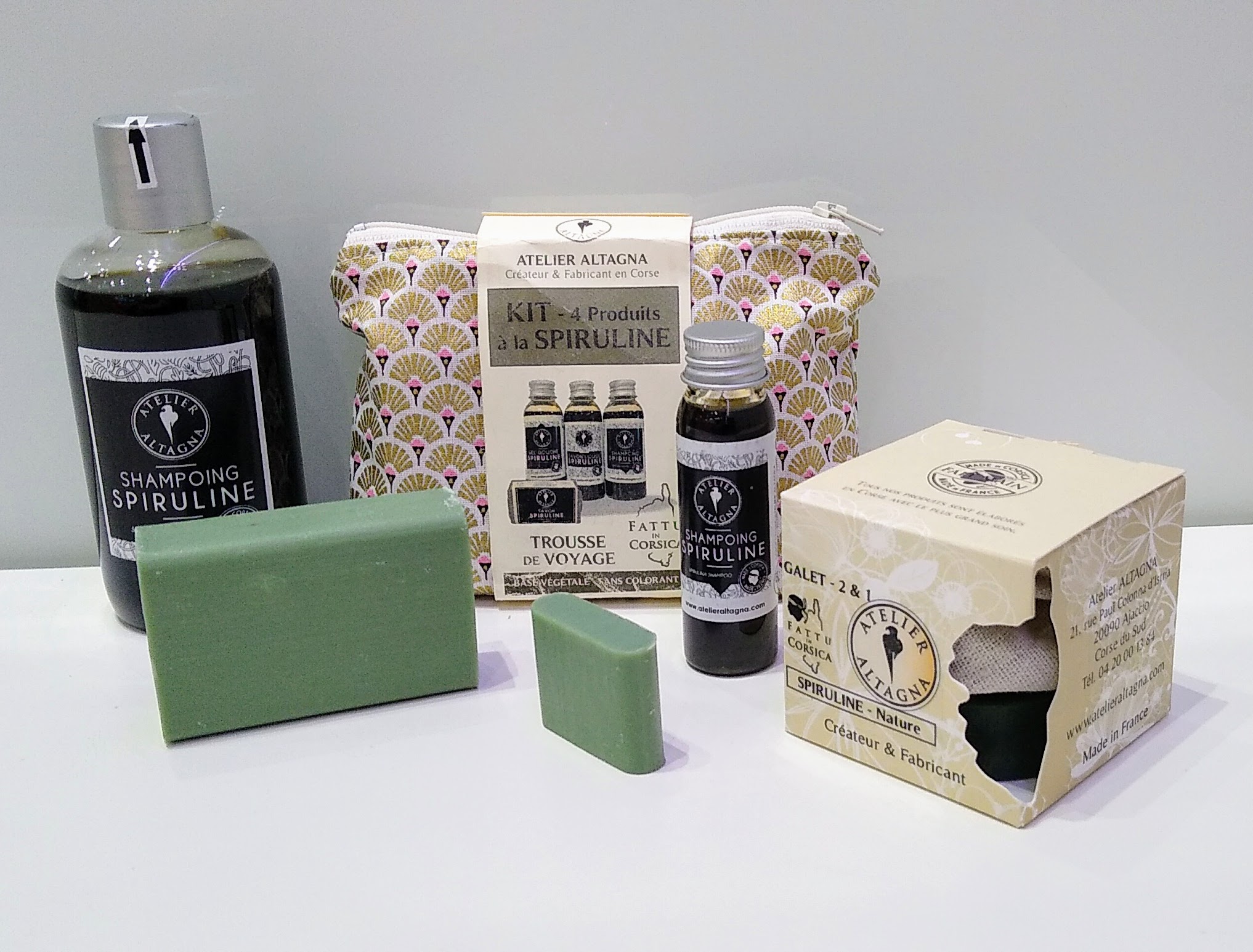 cosmétiques spiruline